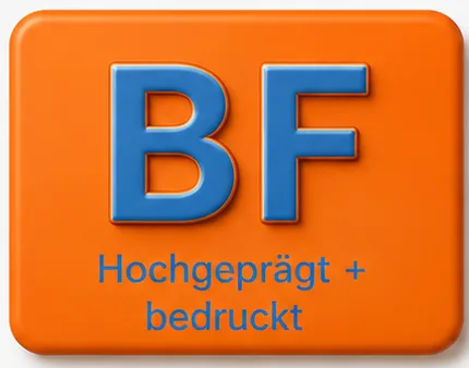 Hochgeprägtes und bedrucktes Silikonarmband – Beispiel